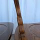 Set of 8 Farmhouse Tyrolean Chair with Heart Cutout Back / 1970s Vintage Di