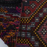 Hallway Kilim Runner Rug Vintage Handmade Cottage Decor Kitchen Rug 2'11" x 9'5"