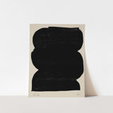 Abstract form giclee print, 50x70cm