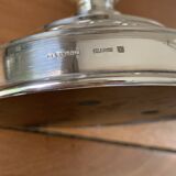 Silver-plated metal candelabrum