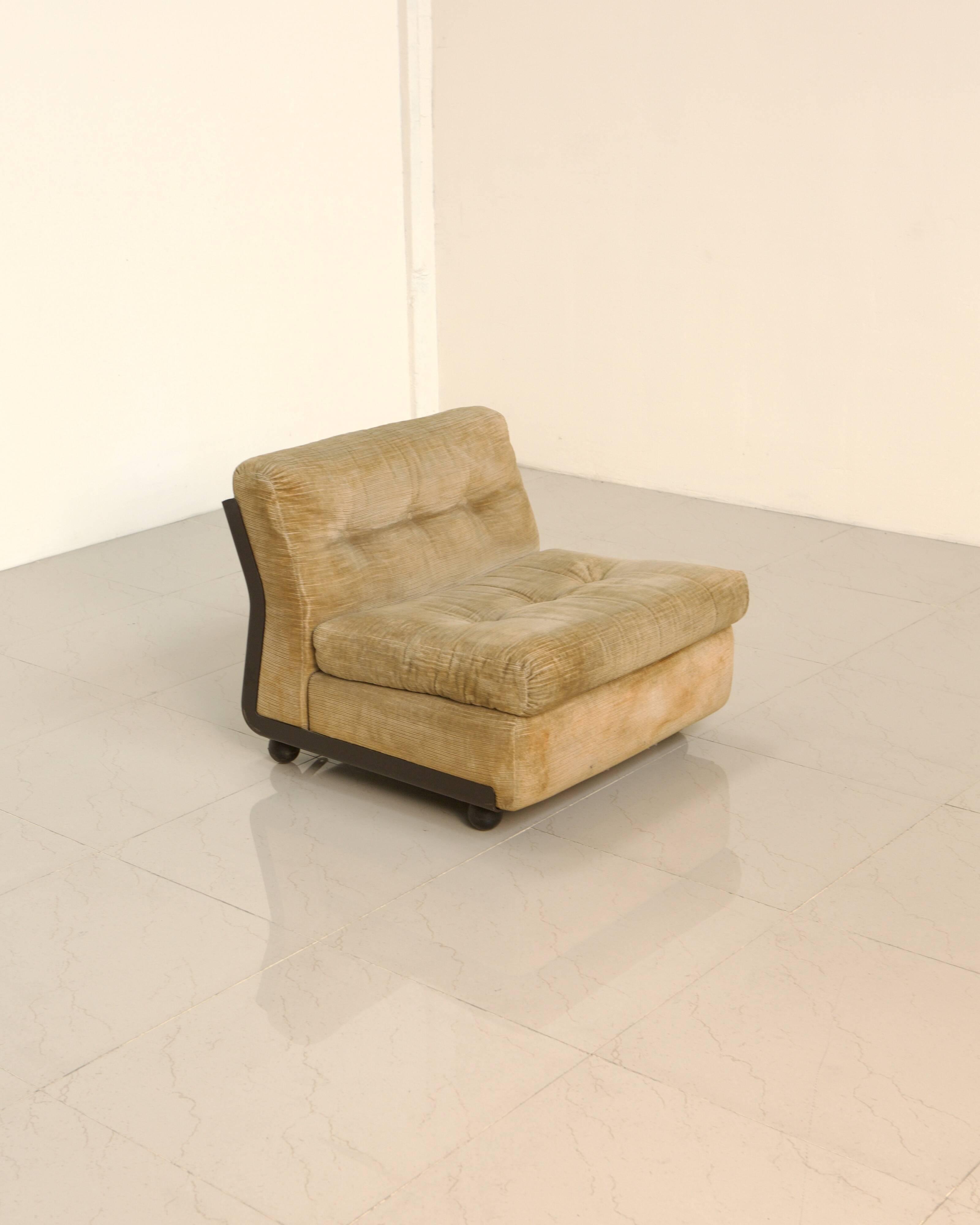 "Amanta" armchair by Mario Bellini for B&B Italia 70's