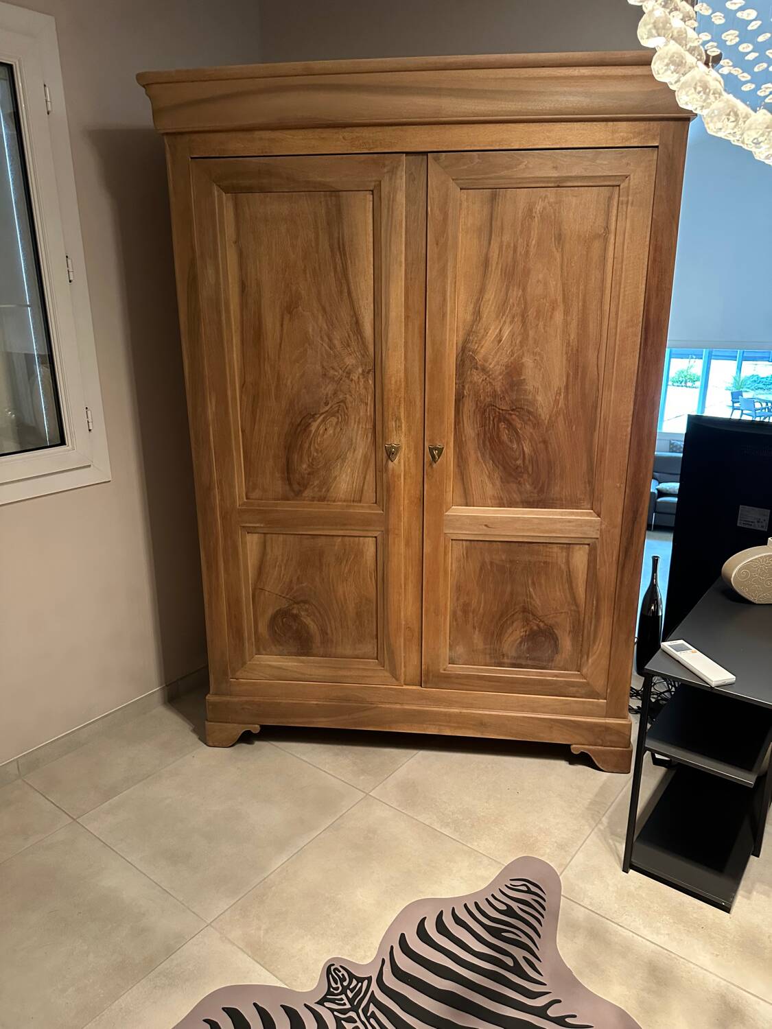 Walnut wardrobe