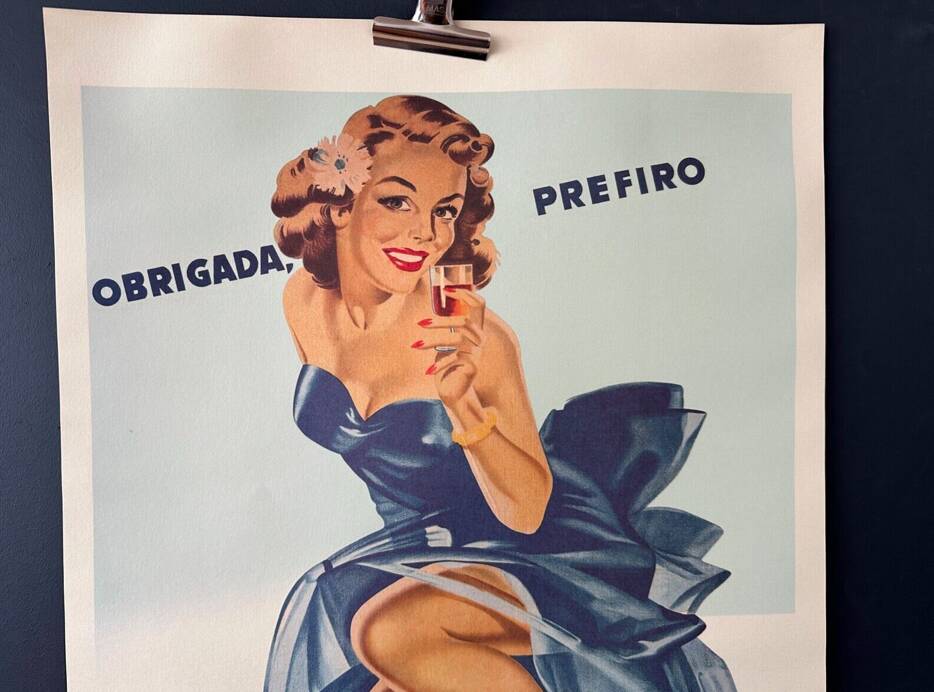 CINZANO Advertising Poster