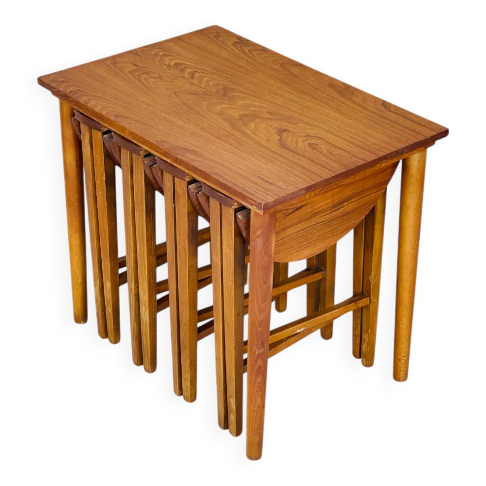 Vintage Scandinavian coffee table in teak from the 1960s.