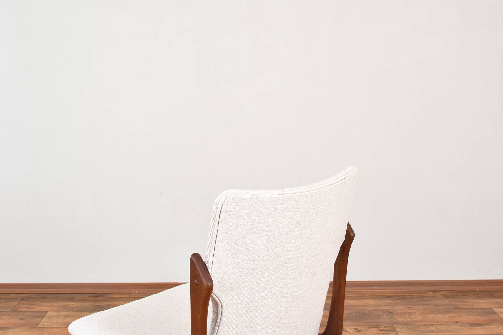 Chaises de salle à manger en teck danois du milieu du siècle de Vamdrup, années 1960, lot de 4