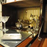 Showcase / Secretary / teak "Turnidge" art deco buffet