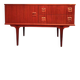 Vintage Scandinavian teak enfilade commode