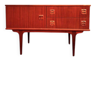 Vintage Scandinavian teak enfilade commode