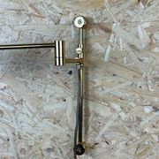 60s 70s wall lamp articulated brass Relco Made in Italy Design