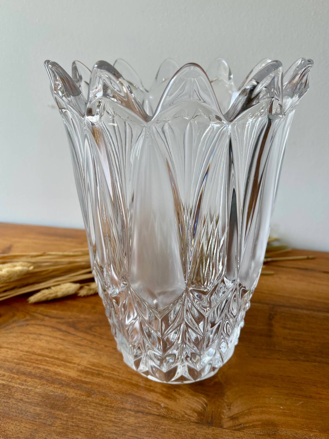 Crystal vase