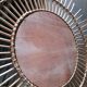 Miroir en rotin vintage -91cm