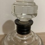 Superb old faceted whiskey decanter