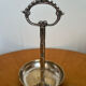 Metal servant, silver, antique