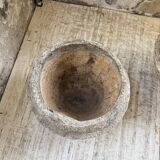 Trio of stone and cement planters, early 1900s