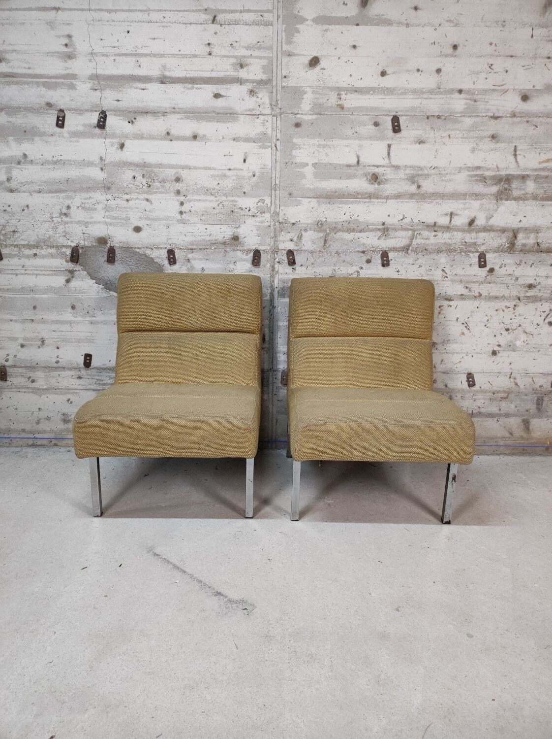 Pair of vintage armchairs