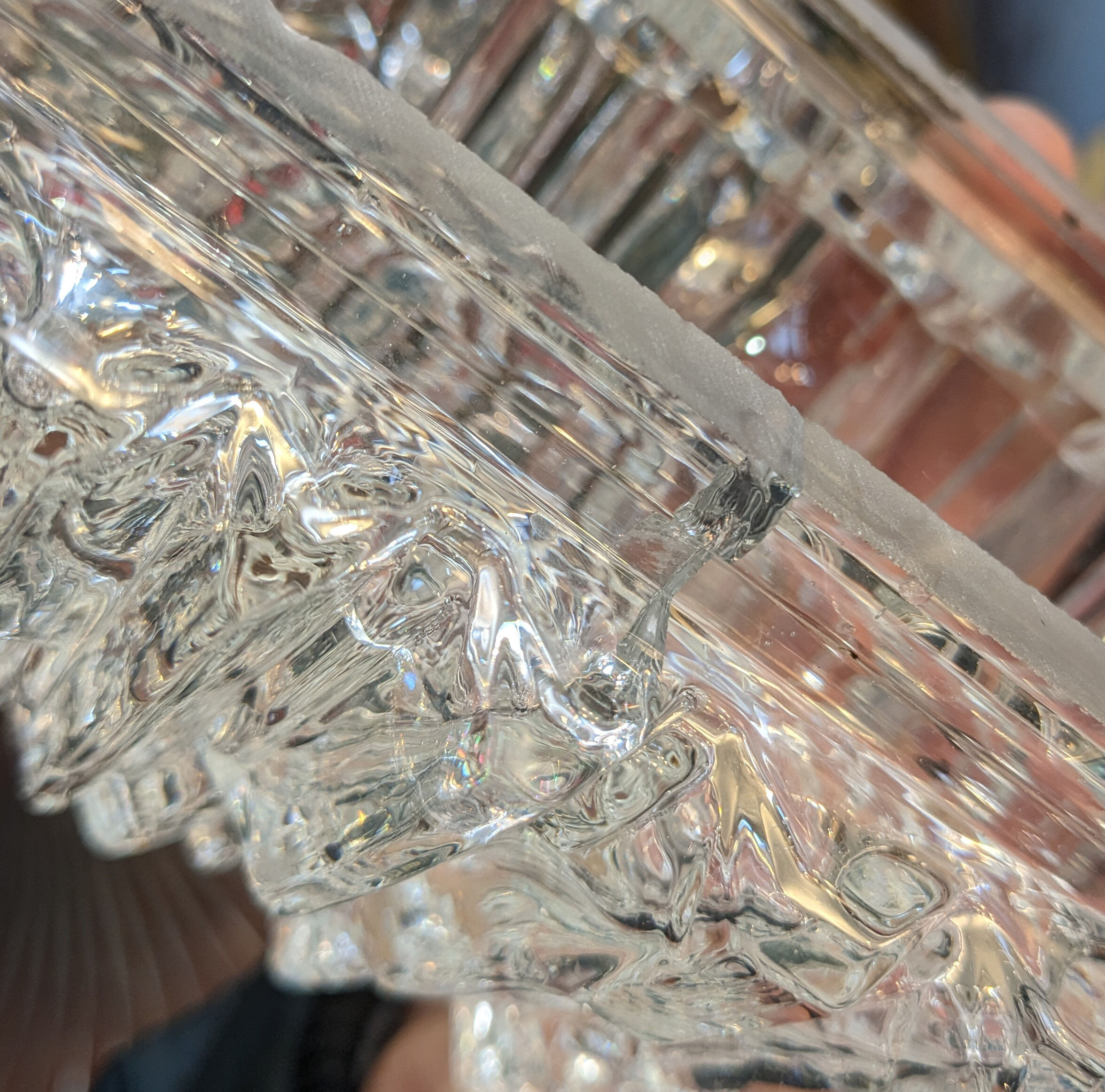 Pair of vertical wall lamps