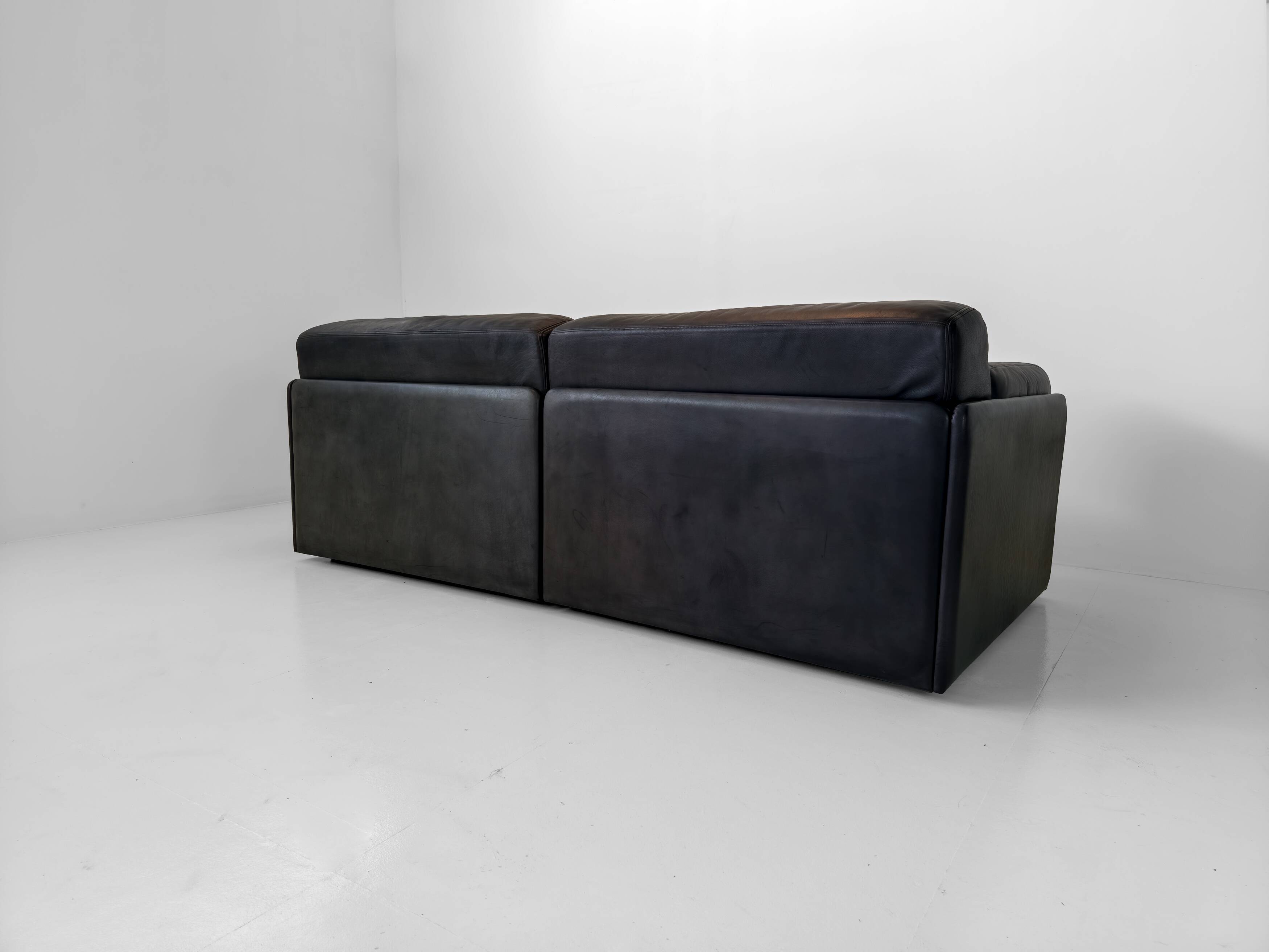 De Sede DS-76/102 Modular Leather Sofa