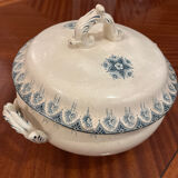 Soupière Boulogne en terre de fer, années 30