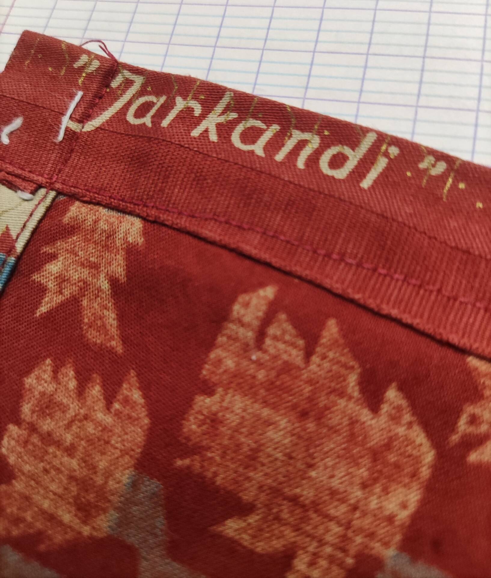 Nappe et serviettes Boussac - romanex - modèle Yarkandi