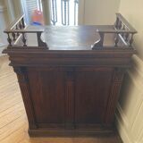 Antique shop counter