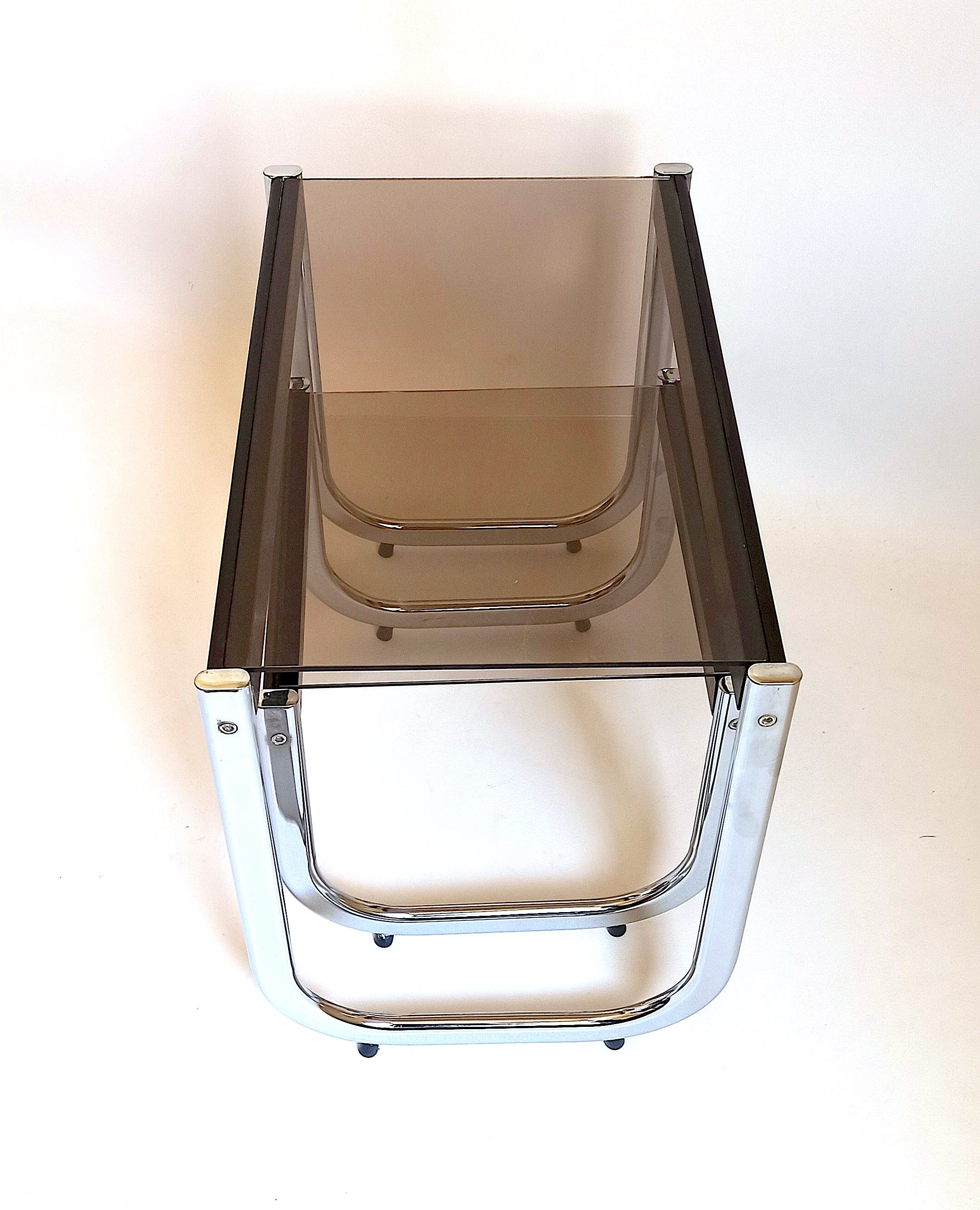 Pair of side tables 70s