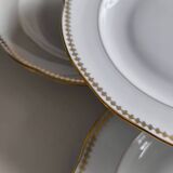 Set of 6 Sologne porcelain plates