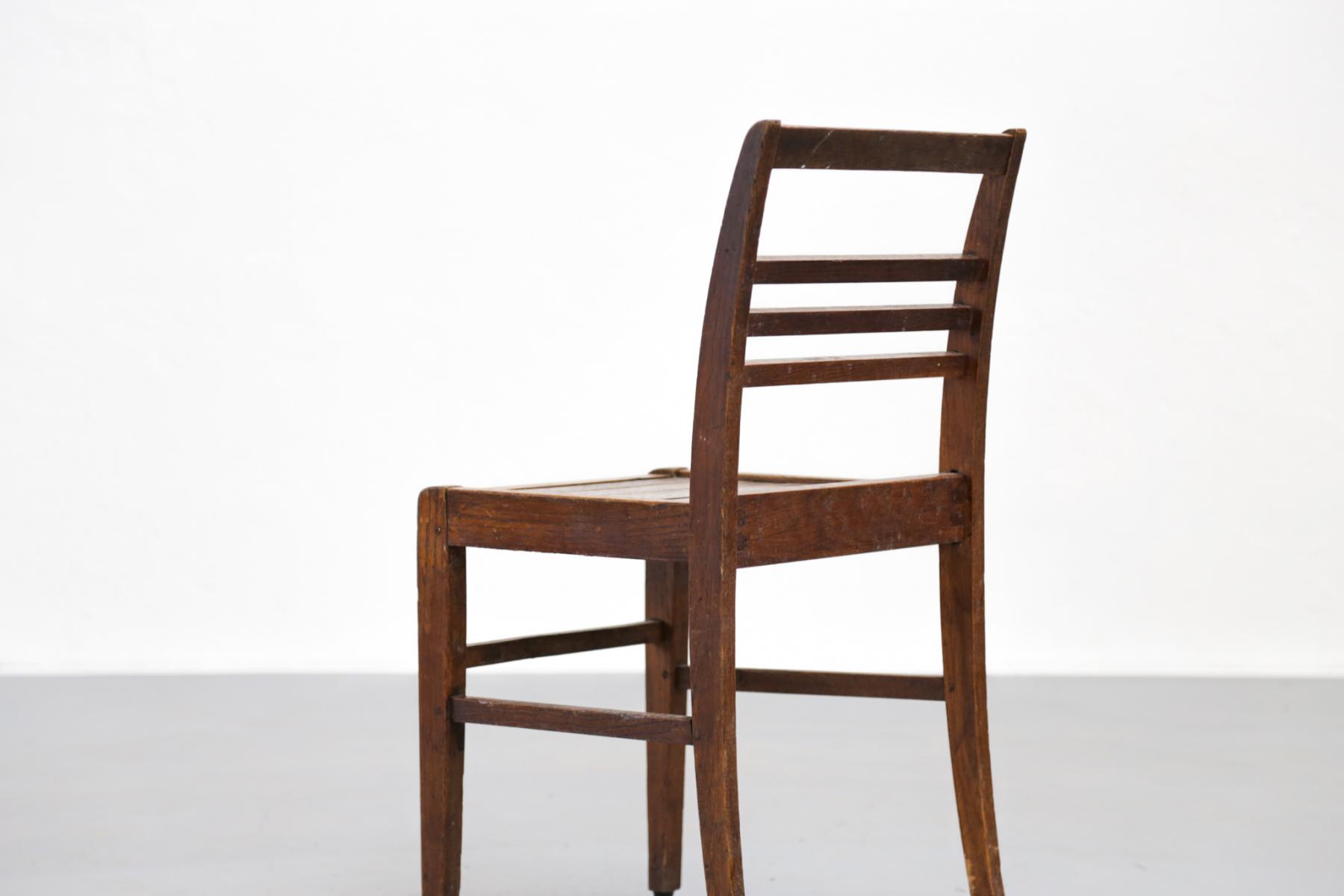 Set of 4 René Gabriel chairs
