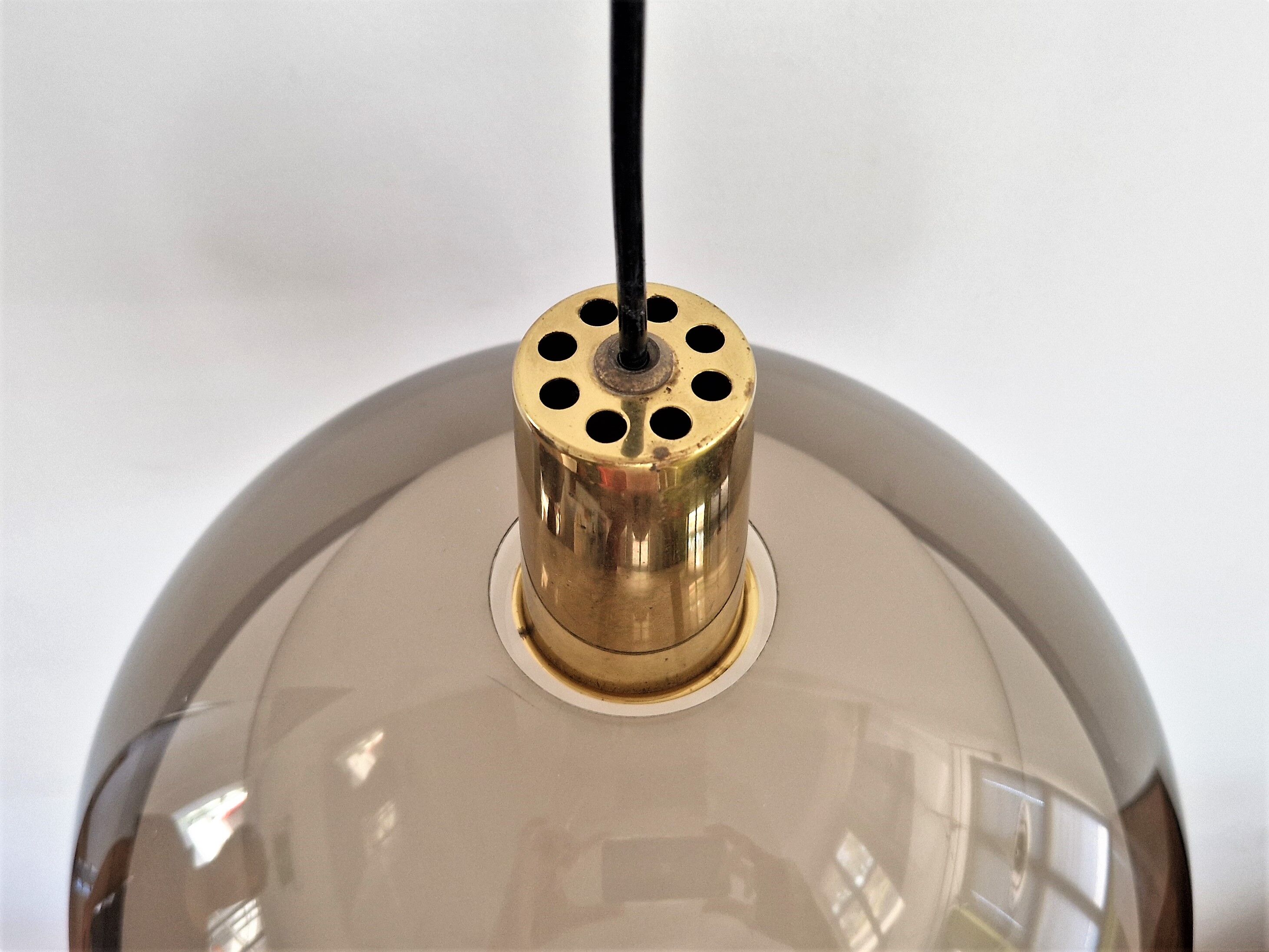 Model 'Kuplat' pendant lamp by Yki Nummi, Finland 1950's