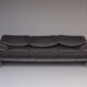 3-seater model Maralunga sofa by Vico Magistretti, Cassina