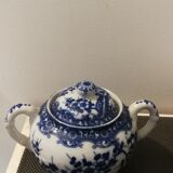 Japanese tea service apple blossoms