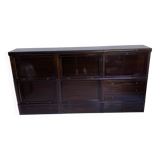 Demountable bookcase circa 1950, in 6 modular elements