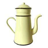 Cafetière en tôle émaillée