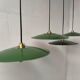 Suspensions in enamelled sheets