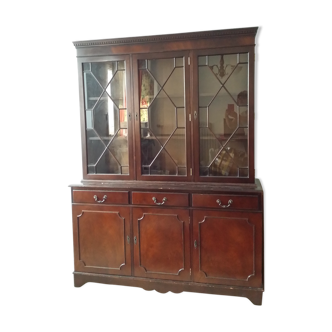 Vaisselier vitrine anglaise