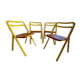 Folding chairs by Giorgio Cattelan for cidue