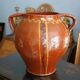 Vase en majolique émaillé antique Orciolo, Italie centrale, 19e siècle