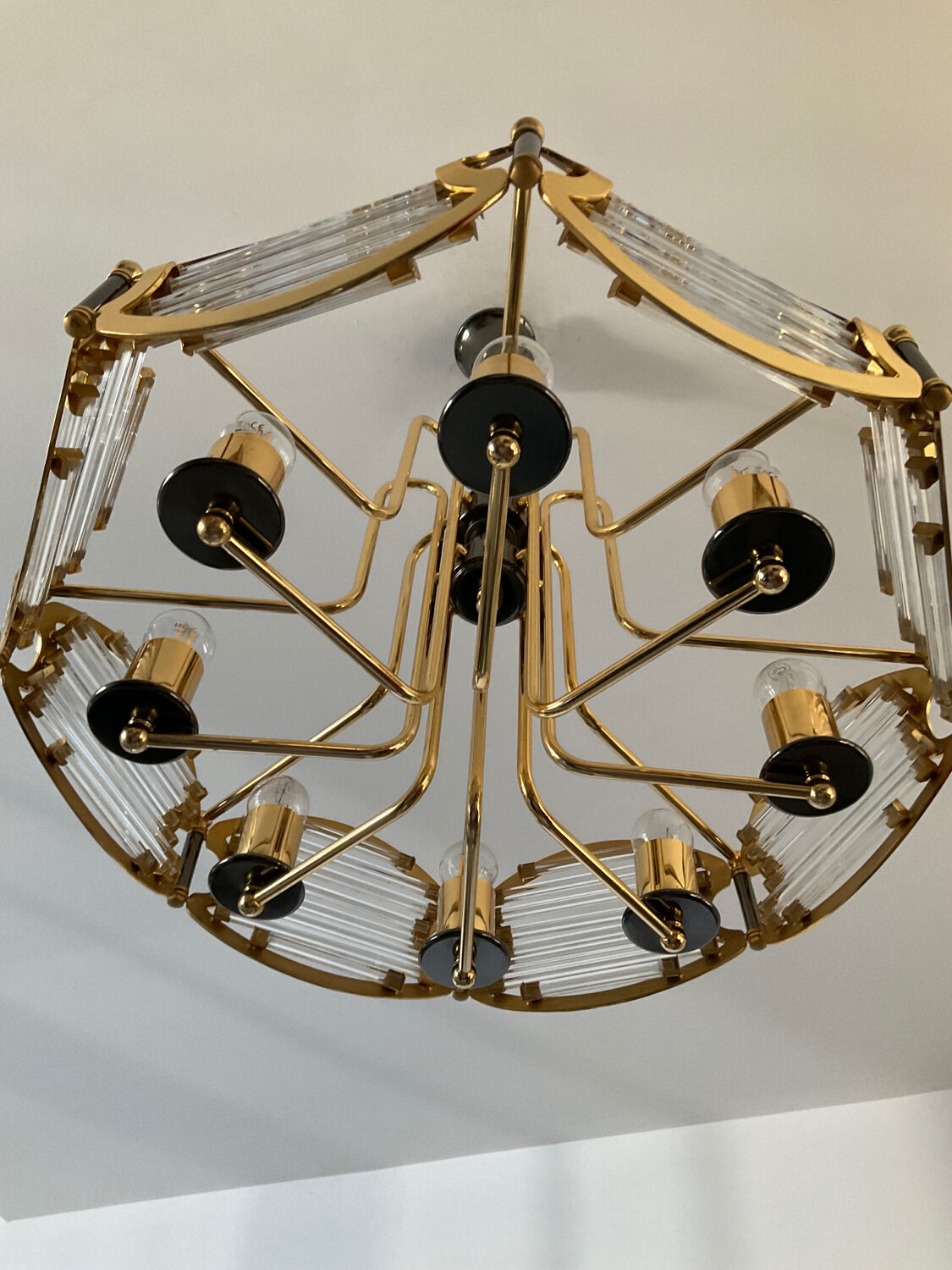 Vintage Bakalowits & Söhne chandelier from the 70s
