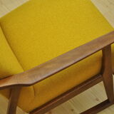 Yellow rocking chair, 1960s
