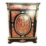 Straight Boulle marquetry support unit