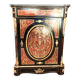 Straight Boulle marquetry support unit