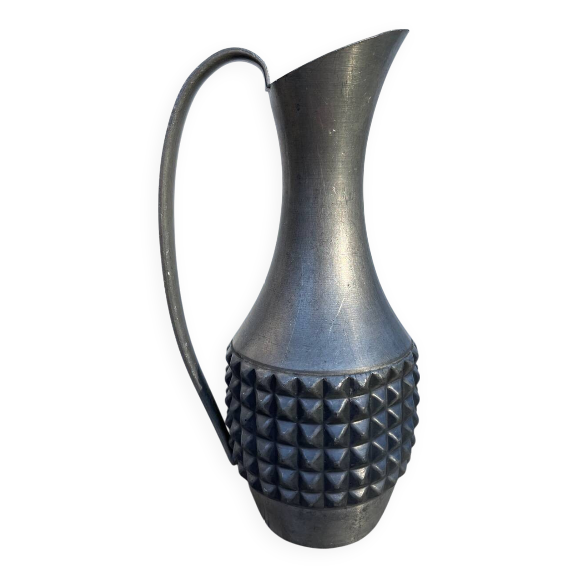 Small pewter vase signed Pewter Mastad Norway