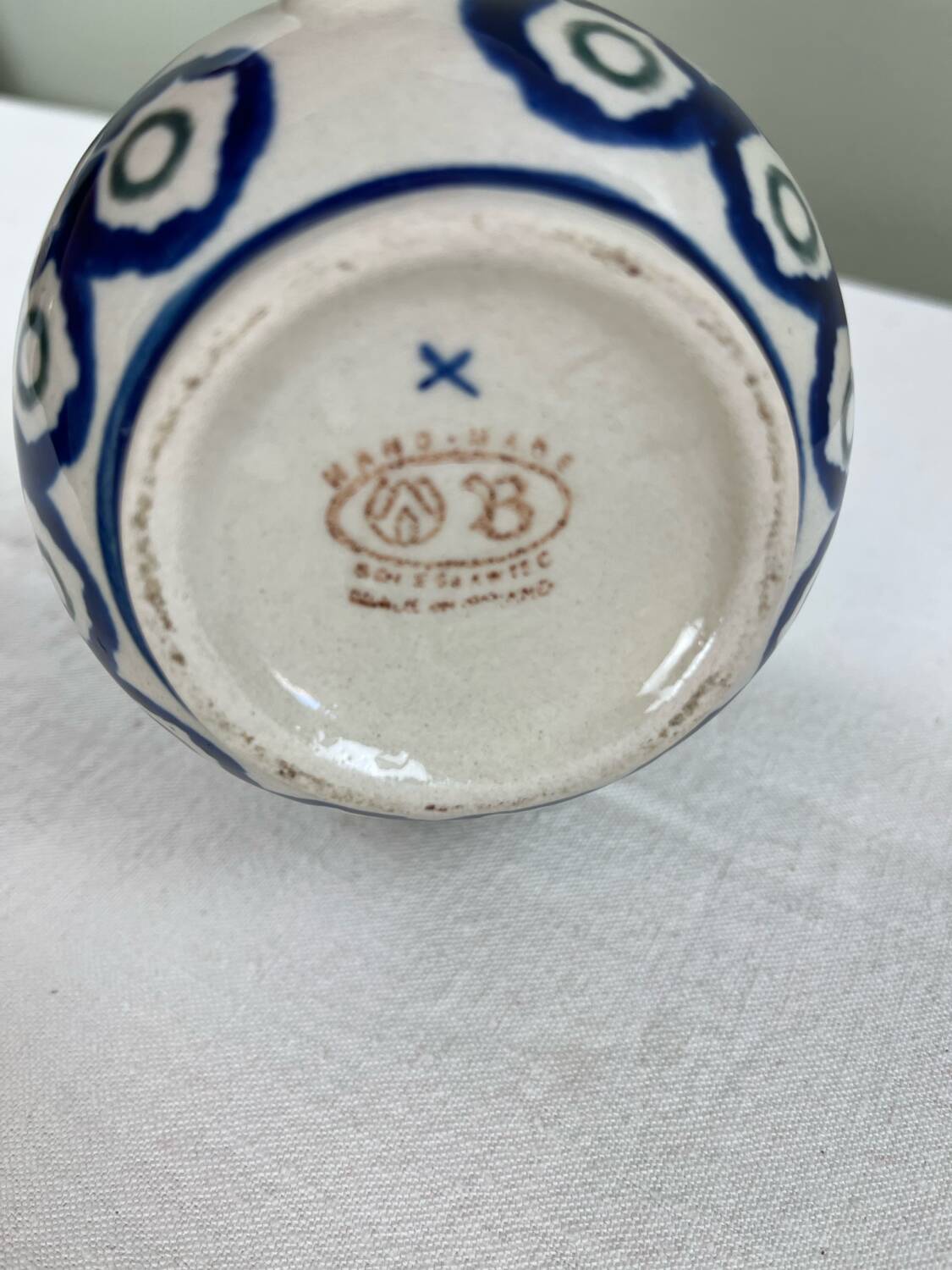 Dutch ceramic milk jug