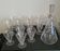 Set of 14 glasses and a carafe, 1960s.