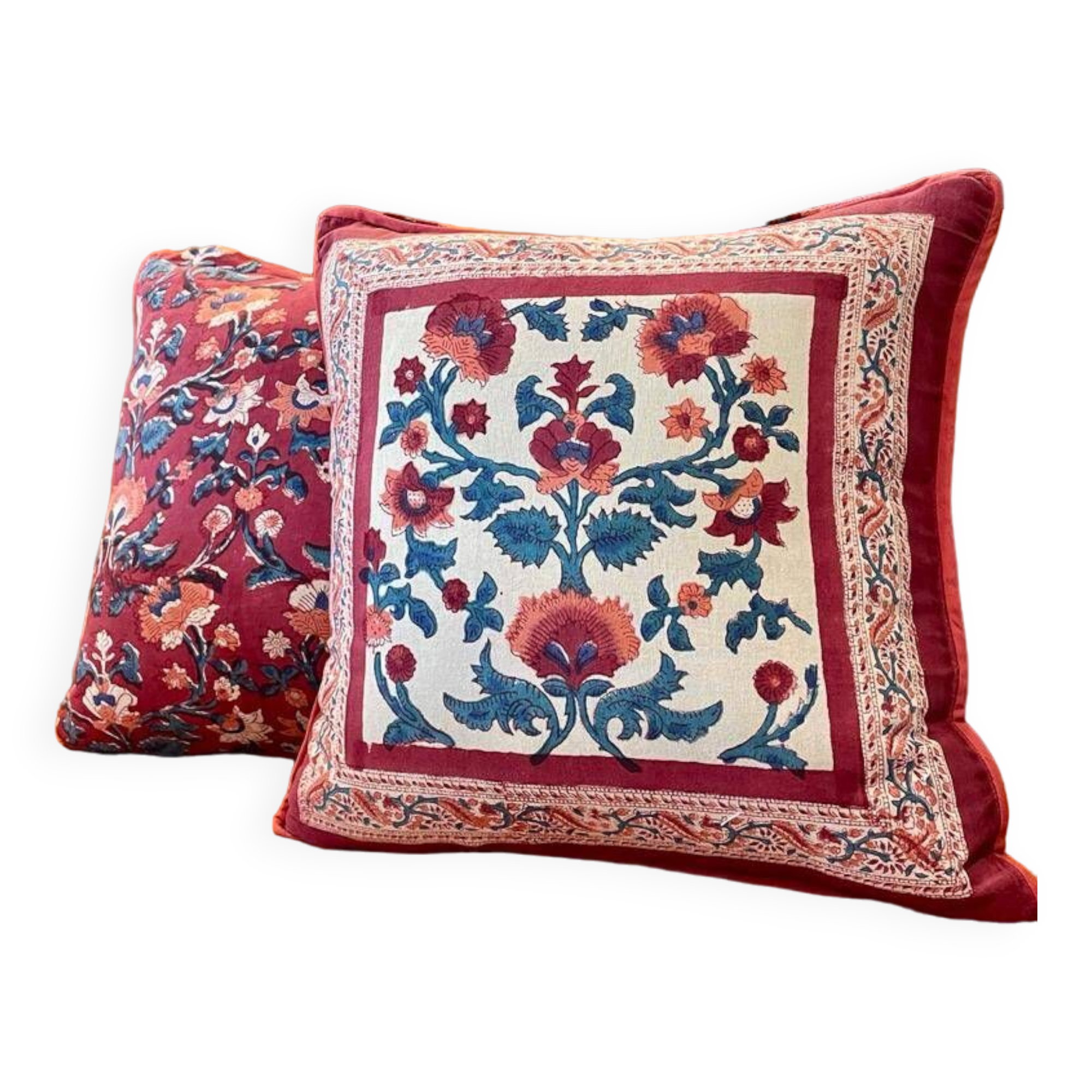 Reversible cushion cover square