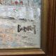 The Moulin Rouge seen from Boulevard Clichy Oil on canvas signed Burnett