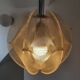 Vintage Sompex pendant lamp in Plexiglas and nylon yarn made by Paul Secon