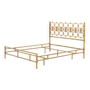 Lit en laiton italien - luciano frigerio