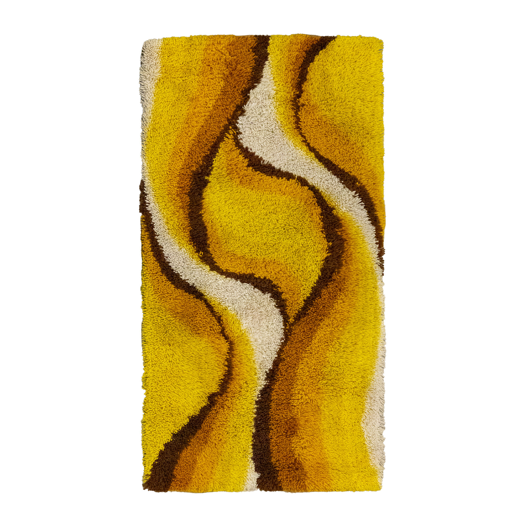 Yellow 'flames' desso carpet