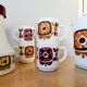 Mobil Arcopal 70s tableware set.