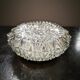 Old ceiling lamp vintage glass wall lamp 1960/70